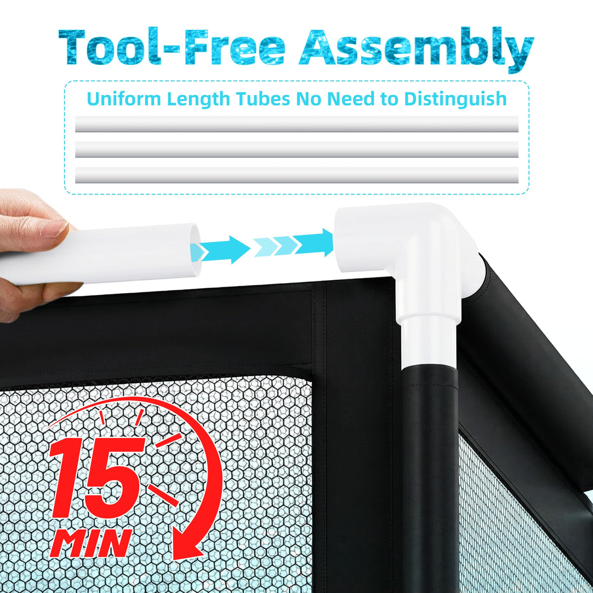 Jotesnew high-capacity bin suitable for homes, resorts, and parks