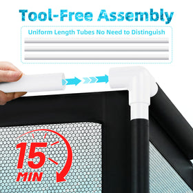 Jotesnew high-capacity bin suitable for homes, resorts, and parks