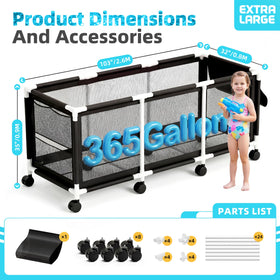 Jotesnew bin side pockets for small-item organization