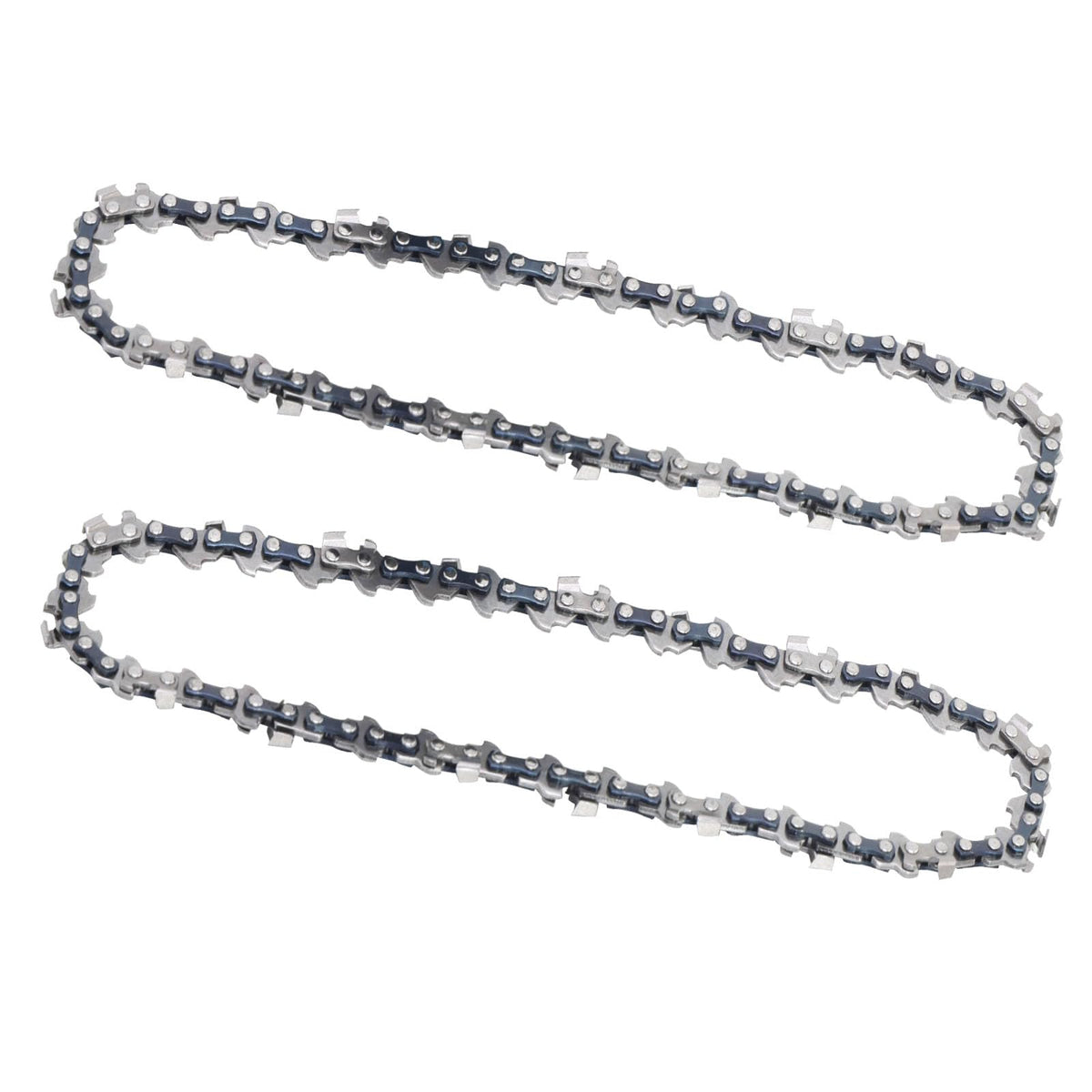 JOVANT 6 inch mini chainsaw replacement chain two pack for quick DIY maintenance.