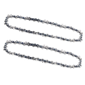 JOVANT 6 inch mini chainsaw replacement chain two pack for quick DIY maintenance.
