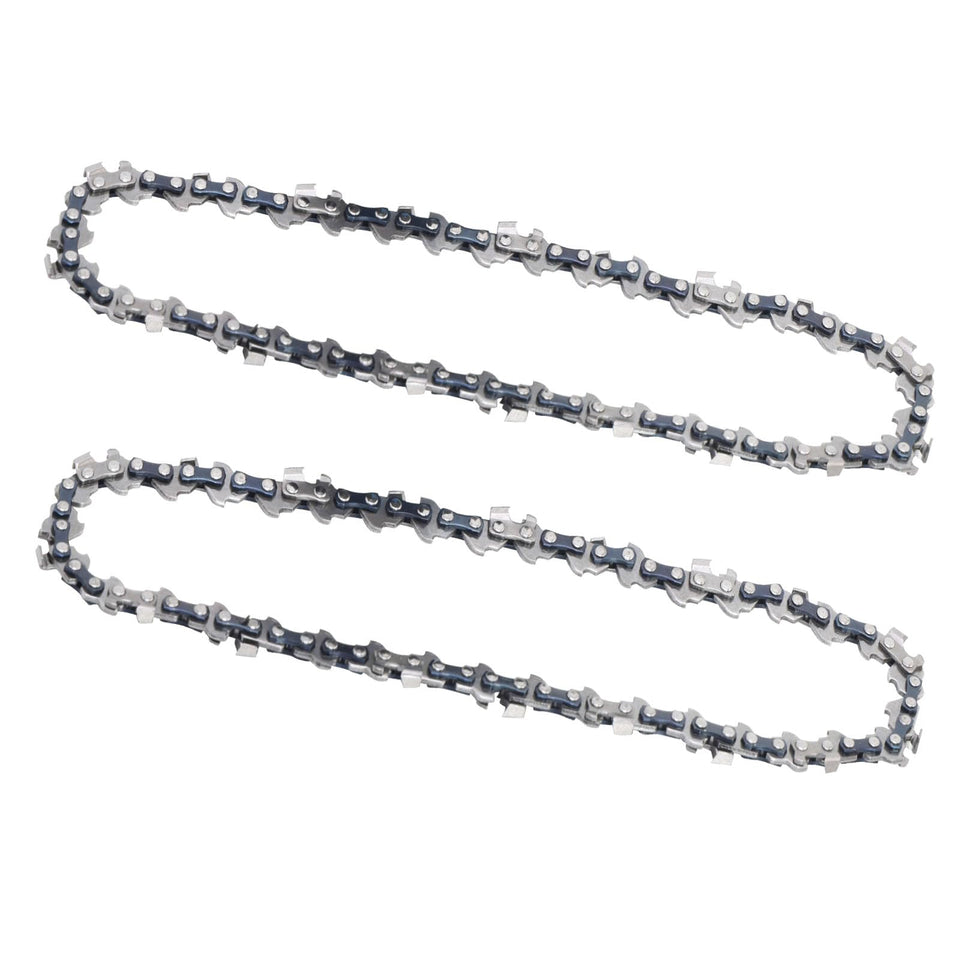 JOVANT 6 inch mini chainsaw replacement chain two pack for quick DIY maintenance.