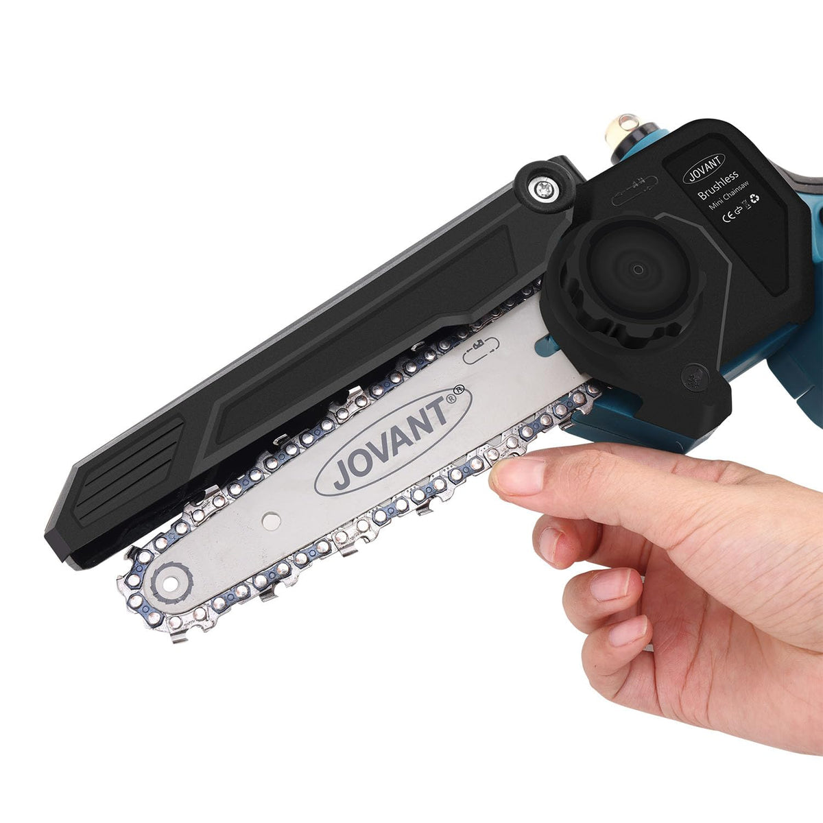 JOVANT easy to replace mini chainsaw chain for fast maintenance.