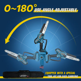 Jovant 3-year warranty indicates reliable after-sales support for the main unit.