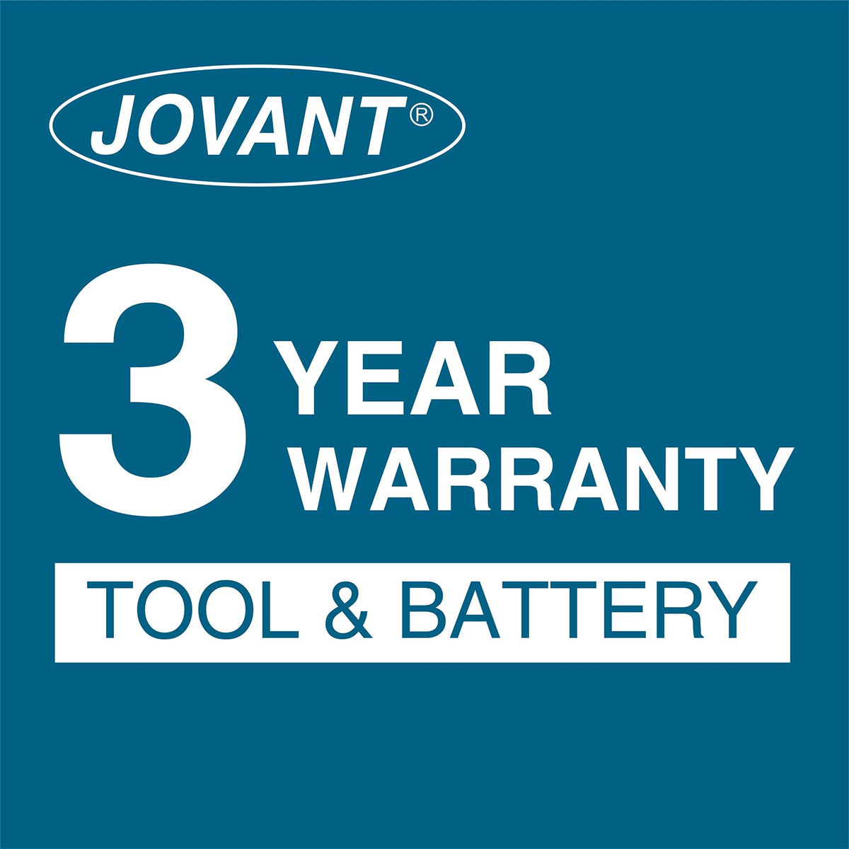 Jovant narrow guide bar design reduces weight while preserving cutting performance.