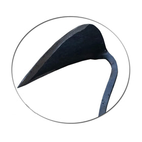 JOVELY EZ Digger-like tool in action for faster weeding tasks.