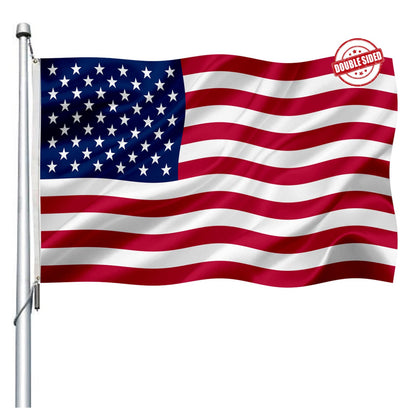Joven American flag 3x5 double-sided for outdoor display with clear visibility