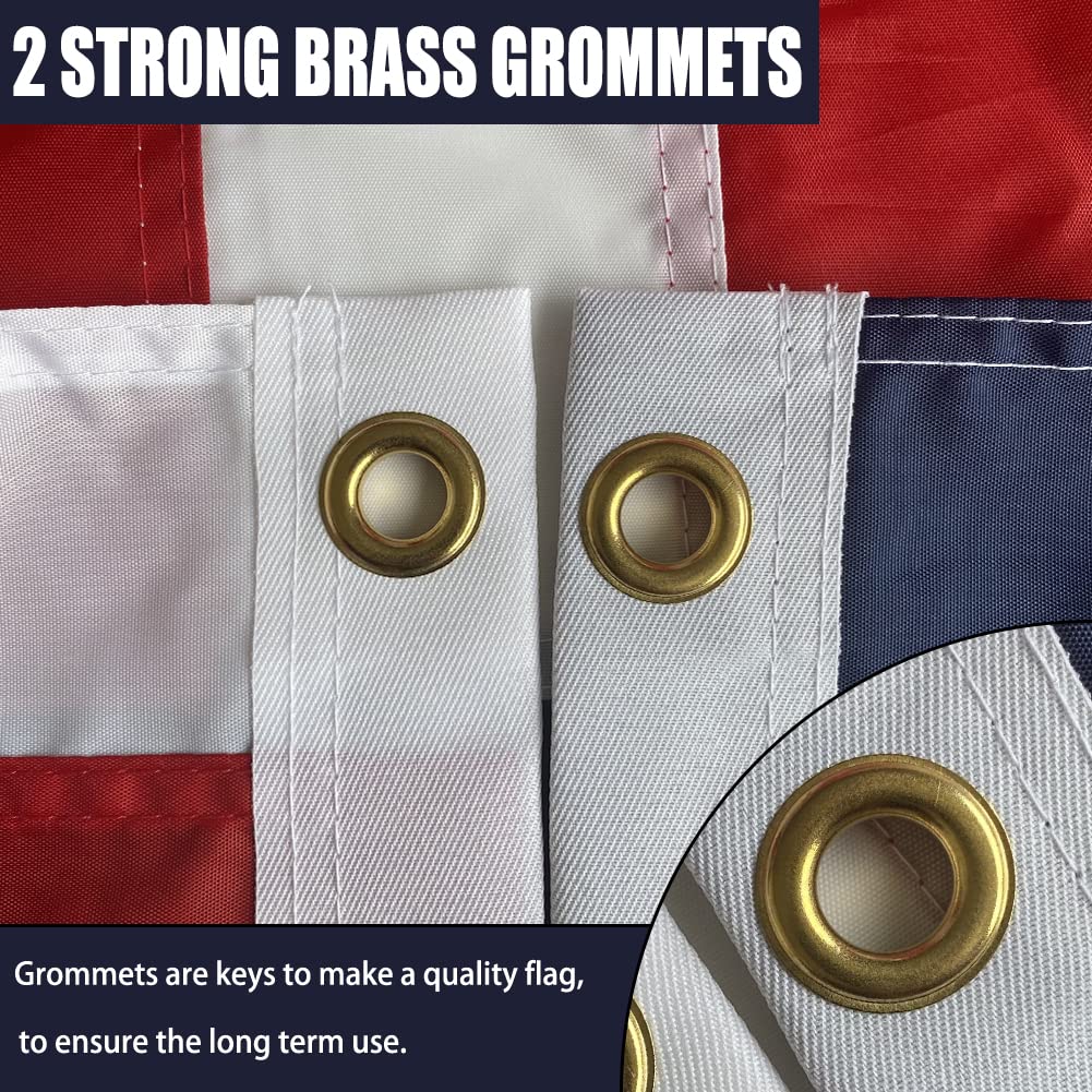 Great outdoor décor or gifting option with vivid patriotic imagery