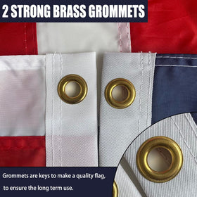 Great outdoor décor or gifting option with vivid patriotic imagery