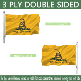 Joven flag features Oxford header and sturdy stitching for durability