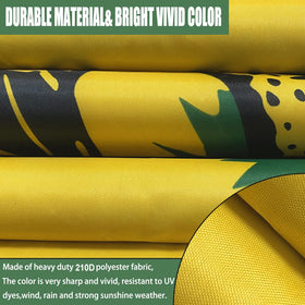 Joven polyester flag resists fading and water absorption for long use