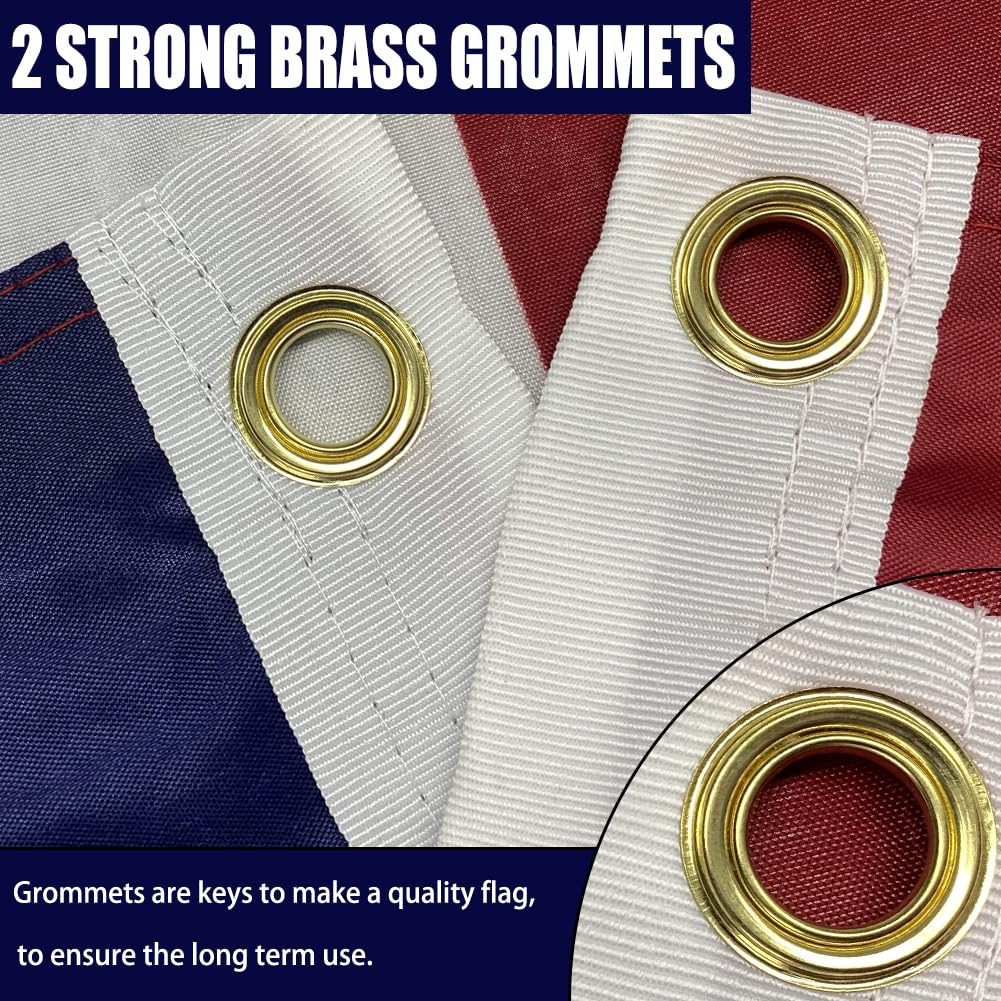 Joven flag shown for indoor and outdoor display versatility