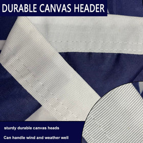 Joven USA flag designed for wind-friendly outdoor use