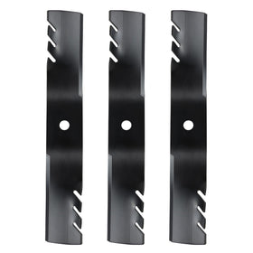 Jowlawn 396-719 mulching blades pack for 54-inch deck, ready for installation and even cuts.
