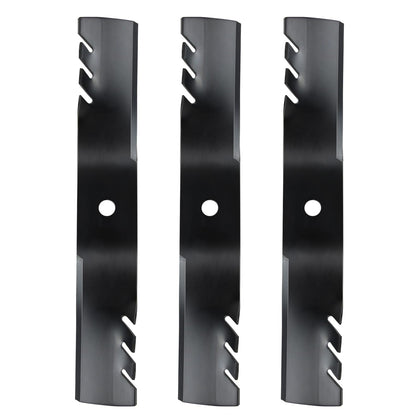 Jowlawn 396-719 mulching blades pack for 54-inch deck, ready for installation and even cuts.