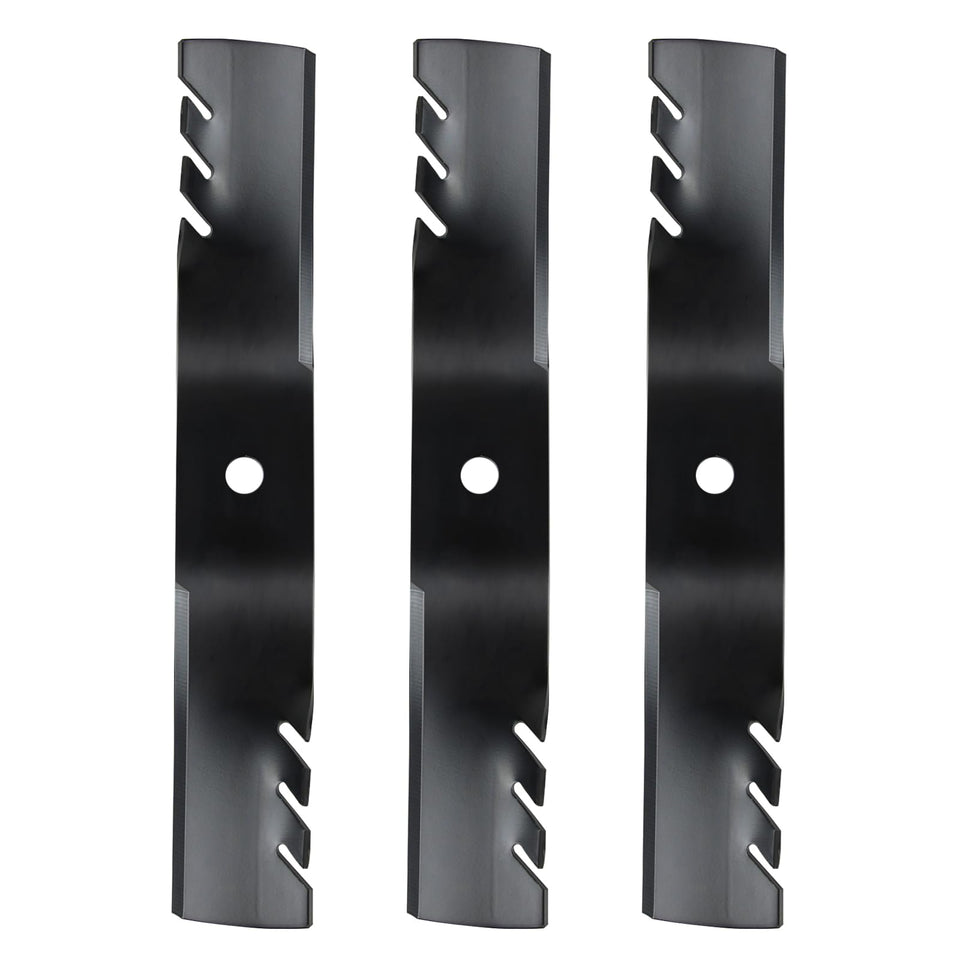 Jowlawn 396-719 mulching blades pack for 54-inch deck, ready for installation and even cuts.