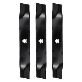 Jowlawn 46-inch deck blade edge for clean cuts and improved airflow.