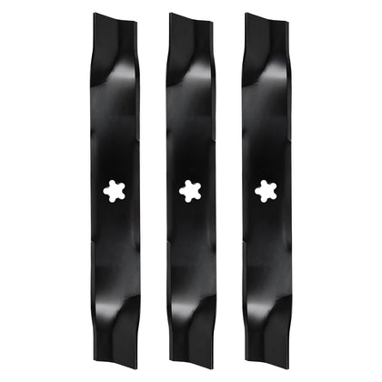 Jowlawn 46-inch deck blade edge for clean cuts and improved airflow.
