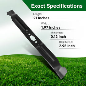 Jowlawn 742P05642-compatible blade demonstrates seamless replacement fit.