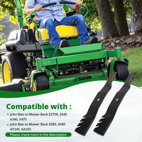 Jowlawn blades install easily and run smoothly under heavy load for reliable mowing.