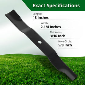 Jowlawn high lift blade for 52-inch Ariens compatibility, designed to enhance lift and cut quality