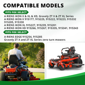Jowlawn Ikon XL 52-inch blade fit ensures precise alignment for smoother mowing