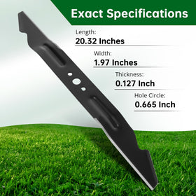 Jowlawn LM2100 compatibility graphic for quick, secure fit with 56V mowers