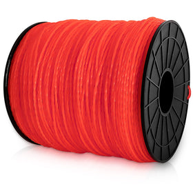 Jowlawn resilient trimmer line withstands hits from wood and metal obstacles