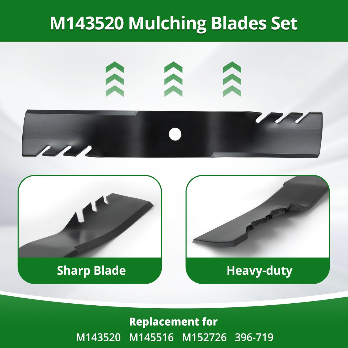 Jowlawn spec details showing center hole, width, thickness, and length for fit verification.