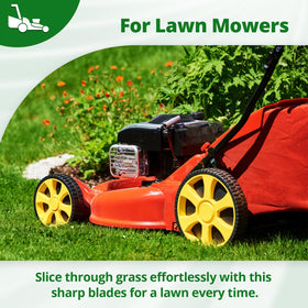 Jowlawn three-pack blades ready for maintenance with quick replacements.