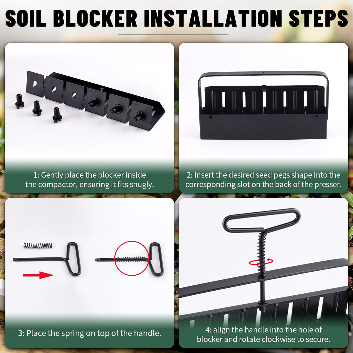 Jownupp grow tweezer handling delicate seedlings