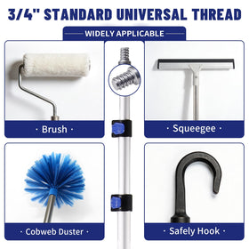 Jownupp lightweight aluminum construction for easy handling