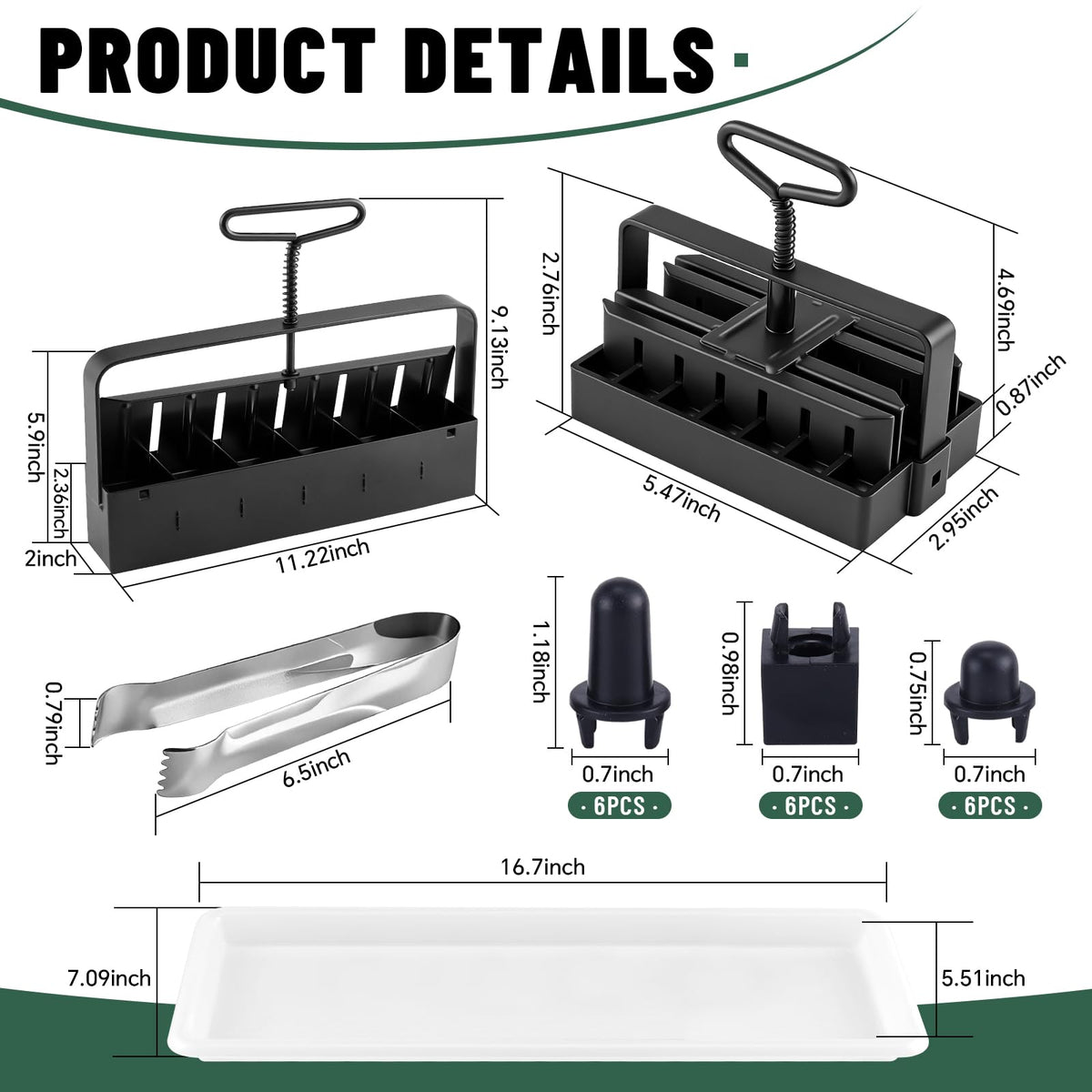 Jownupp small 0.67-inch soil blocker for compact seed blocks