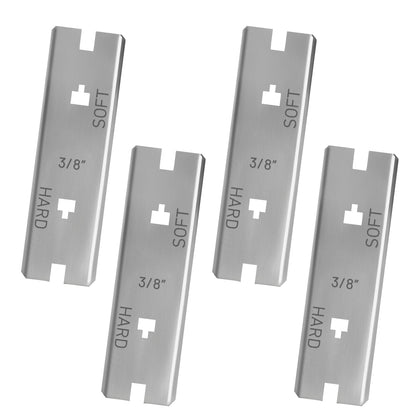 Joworthy depth gauge 4-pack for fast, accurate raker depth on Husqvarna 3/8-inch chains.