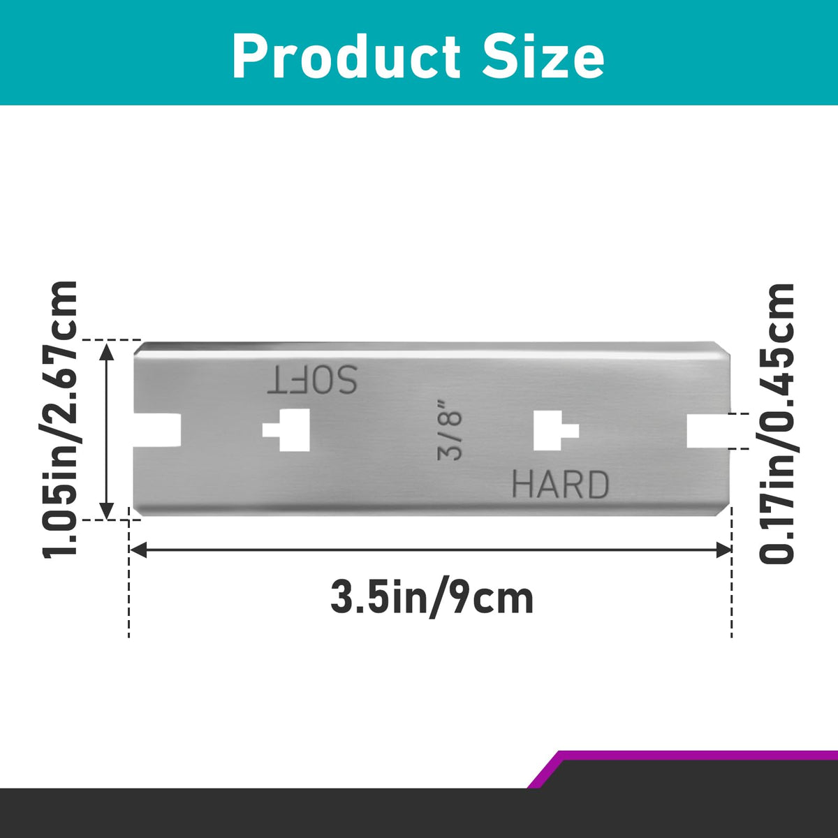 Joworthy depth gauge tool installation view highlighting simple alignment with slots.