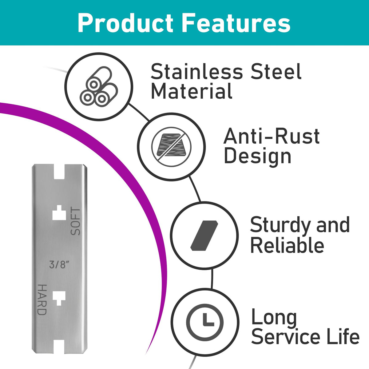 Joworthy depth gauge tool top view focusing on measurement indicators.
