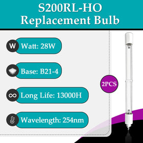 Joworthy S200RL-HO lamp in VIQUA VH200-V delivering steady performance