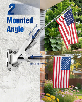 JOYAIRE five-section pole kit offers flexible length options.