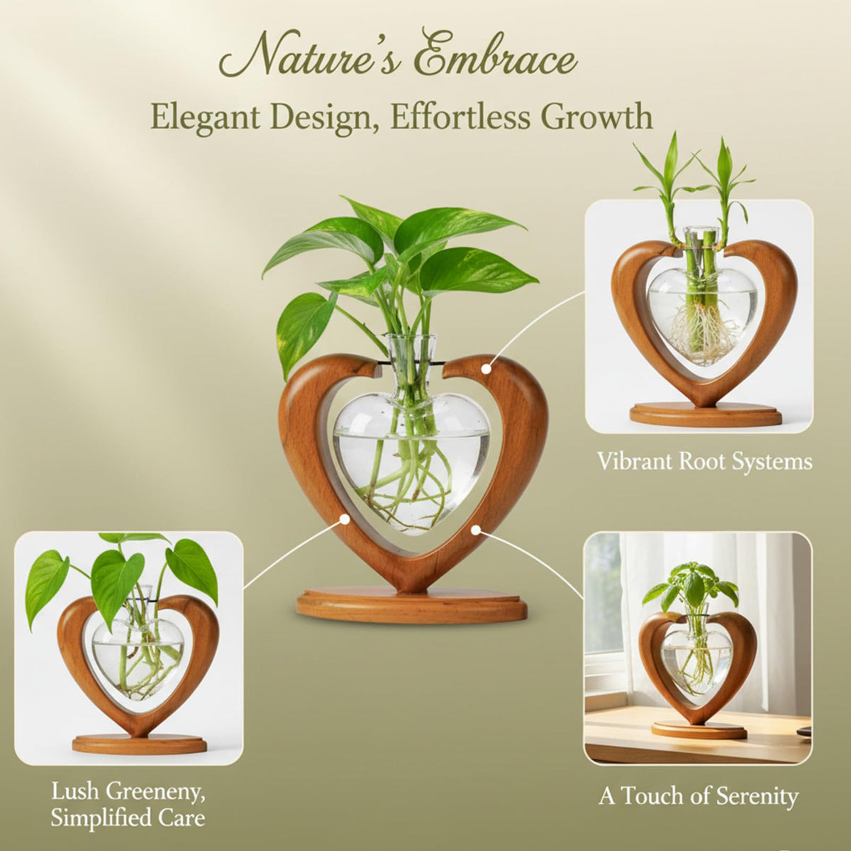 Joyathome tabletop propagation station fits home and office décor