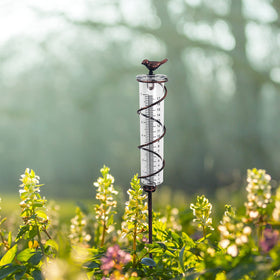 JOYBEE garden decoration rain gauge blending style and function