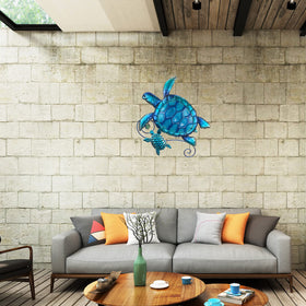 JOYBEE Kitchen or bathroom decor with glass panels for coastal mood.