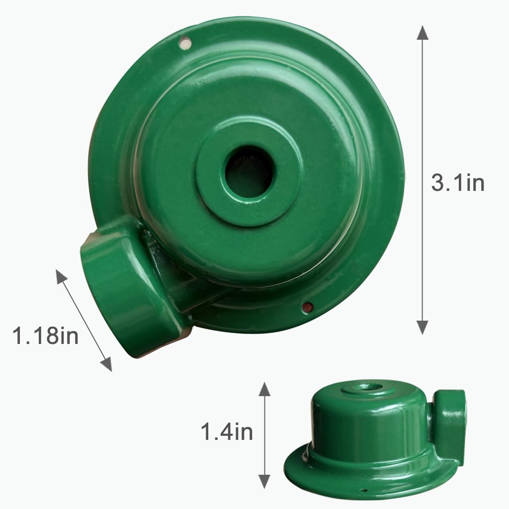 Joycube heavy-duty sprinkler in zinc alloy provides stable watering