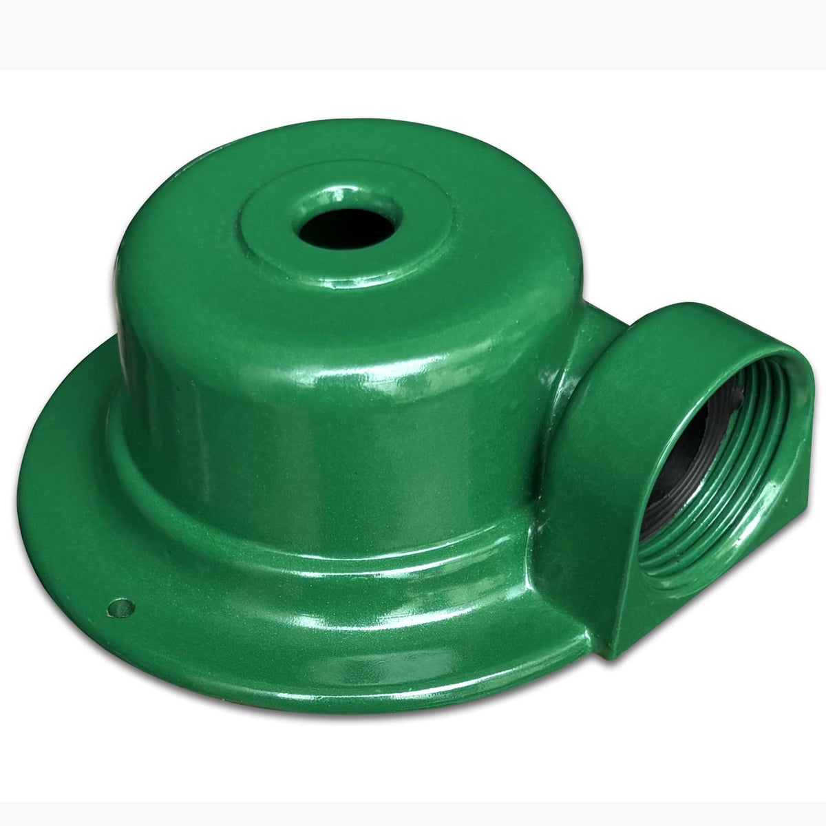 Joycube lawn sprinkler metal 360-degree spray for even yard coverage