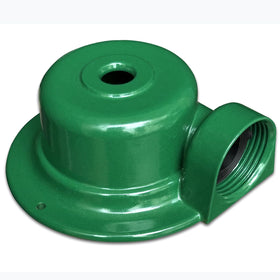 Joycube lawn sprinkler metal 360-degree spray for even yard coverage