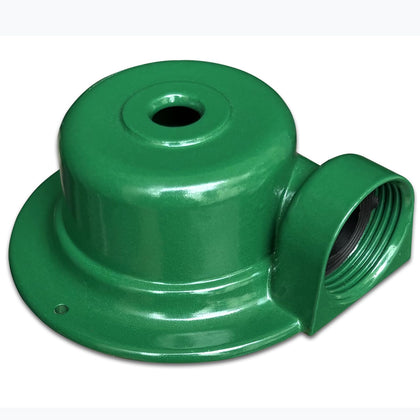 Joycube lawn sprinkler metal 360-degree spray for even yard coverage