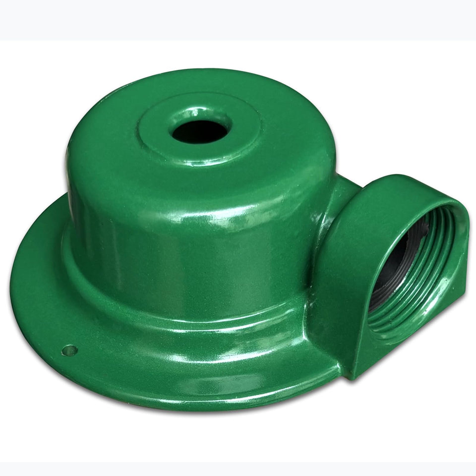 Joycube lawn sprinkler metal 360-degree spray for even yard coverage