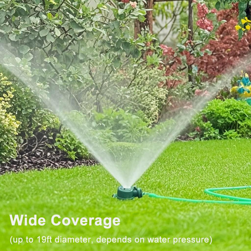 Joycube outdoor sprinkler suited for kids and pets playtime