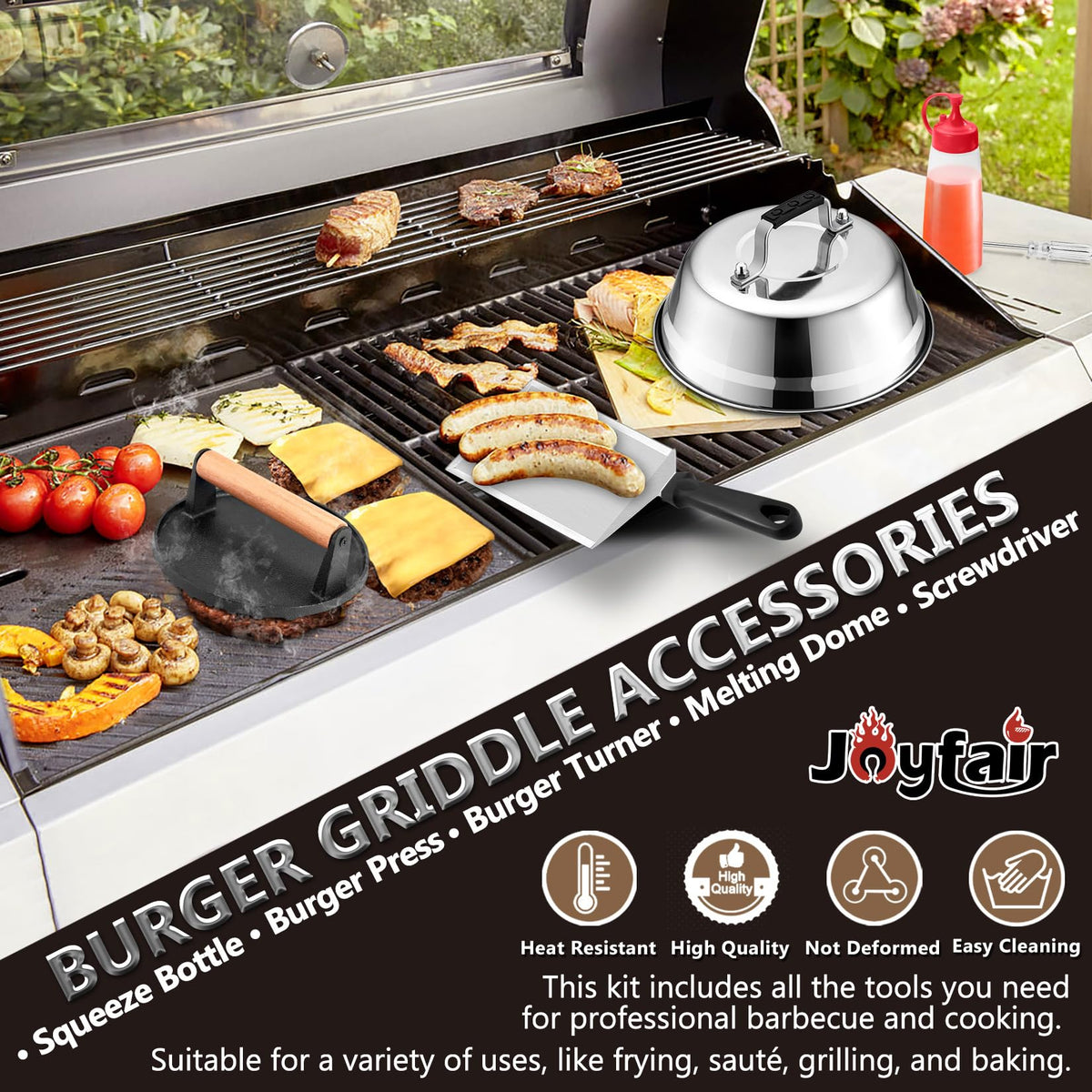 Joyfair screwdriver included for quick assembly and durable setup