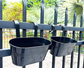 Joyfernal fence planters elevate outdoor spaces with modern metal design