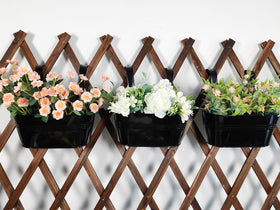 Joyfernal 2 Pack supports vibrant balcony decor and herb displays